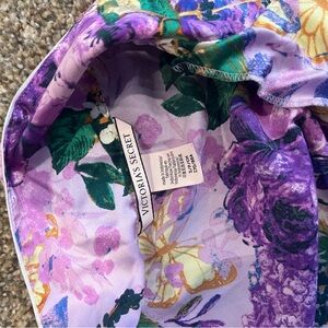 Victoria's Secret Purple and Yellow Floral Top